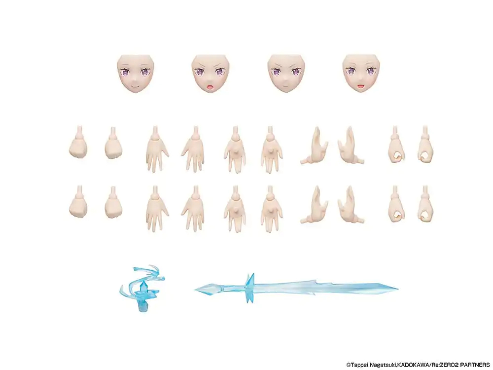 Re:Zero Starting Life in Another World Plastic Model Kit Emilia DX Ver. 16 cm   product photo