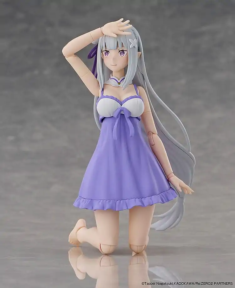 Re:Zero Starting Life in Another World Plastic Model Kit Emilia DX Ver. 16 cm   product photo