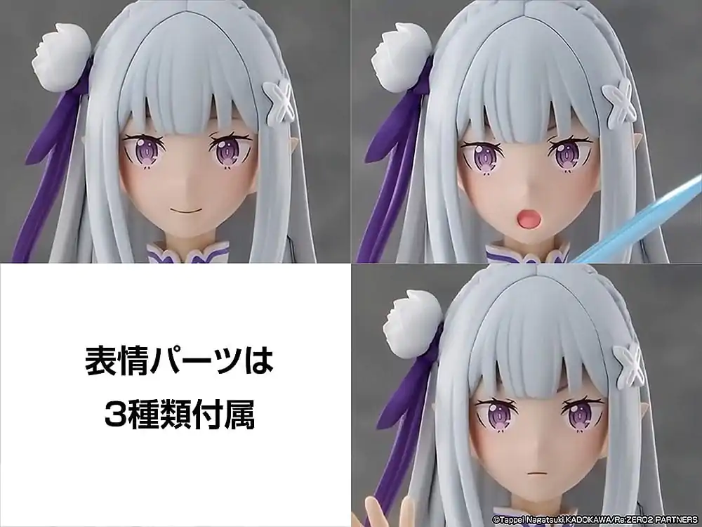 Re:Zero Starting Life in Another World Plastic Model Kit Emilia 16 cm   product photo