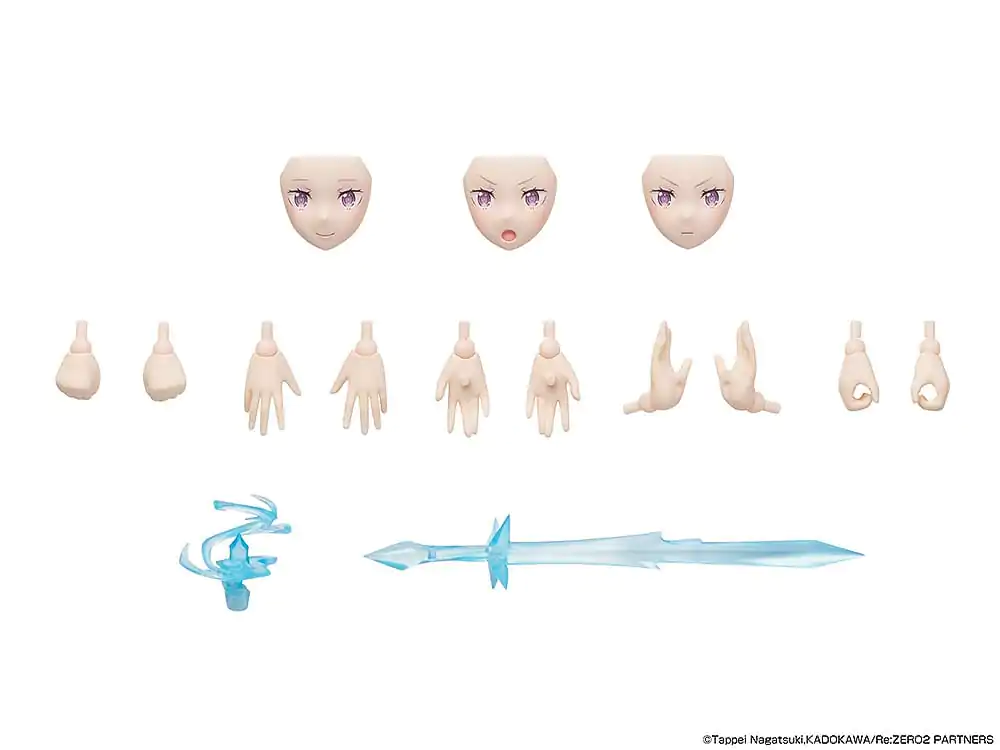 Re:Zero Starting Life in Another World Plastic Model Kit Emilia 16 cm   product photo