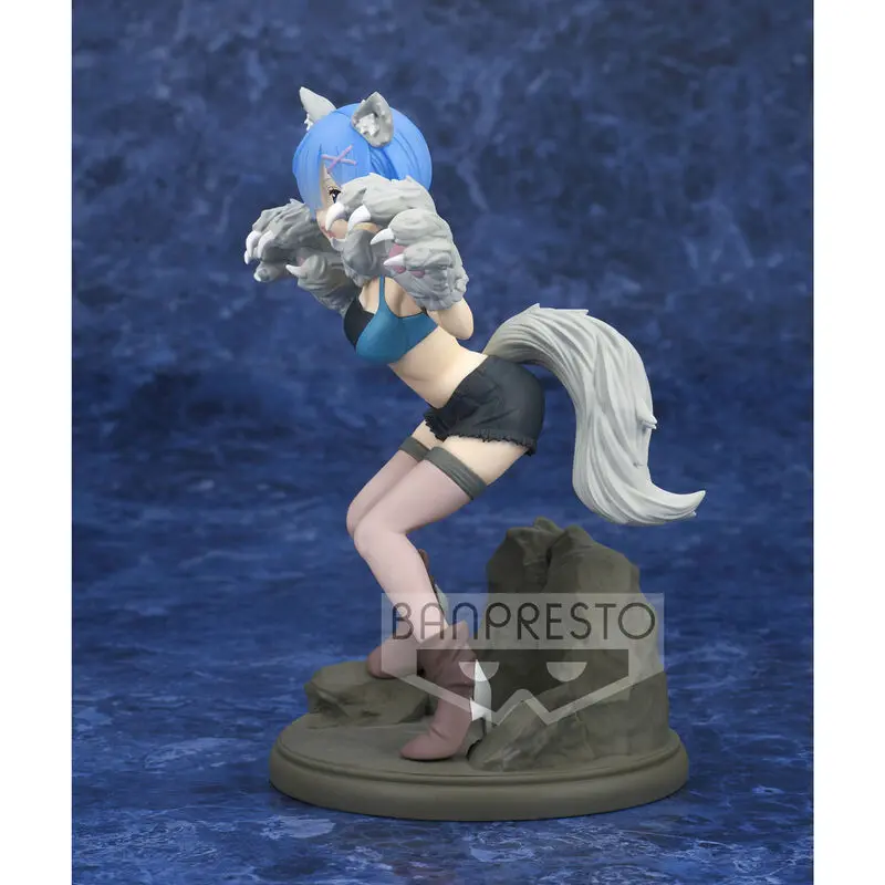 Re: Zero Starting Life in Another World Espresto est-Monster Motions PVC Statue Rem 18 cm termékfotó