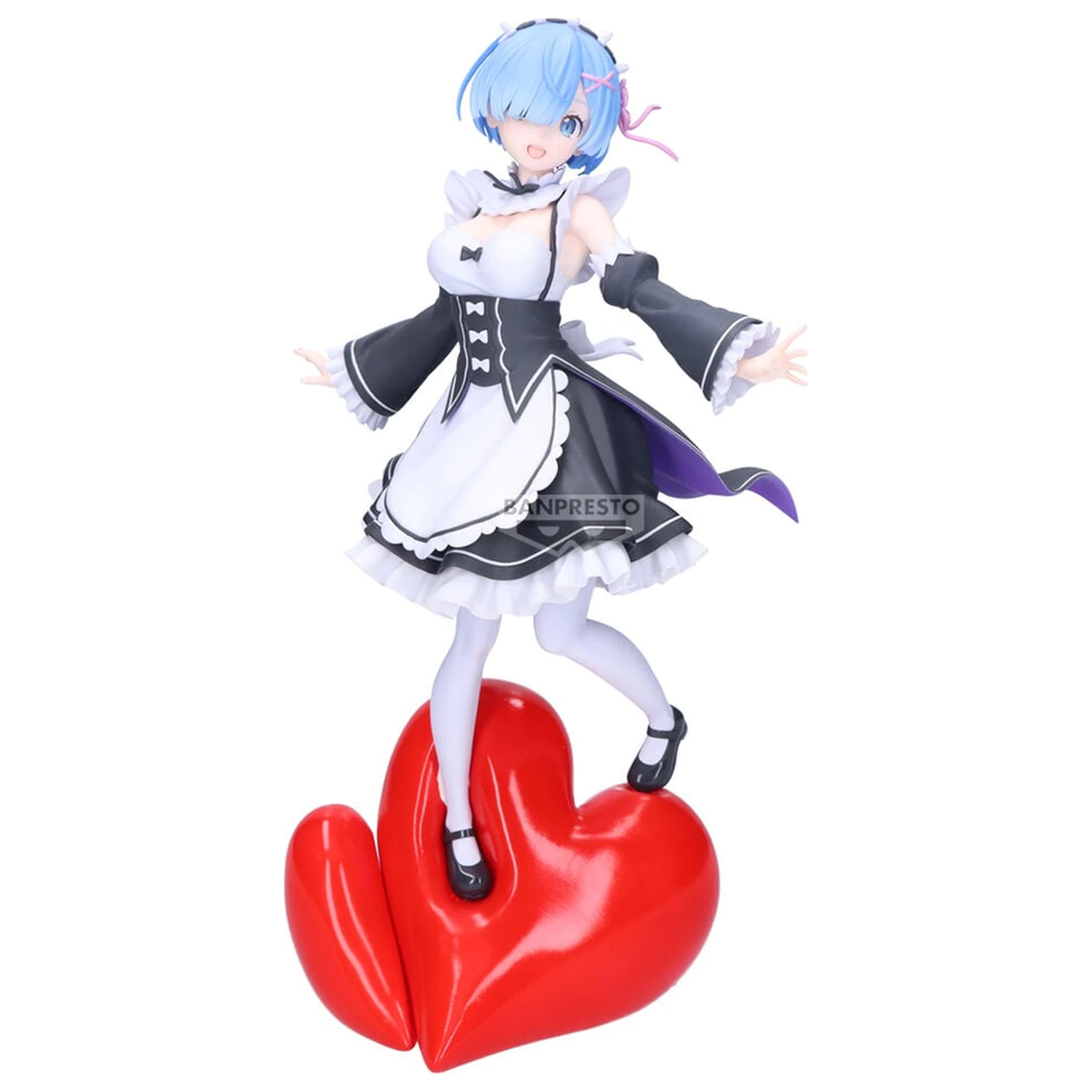 Re:Zero Starting Life in Another World Espresto Poppin Heart Rem figure 28cm product photo