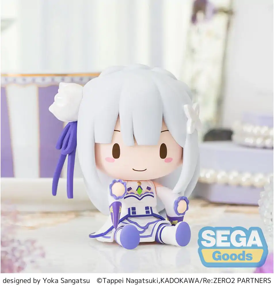 Re:Zero Starting Life in Another World Fuwa Petit Chibi Figure Emilia 8 cm product photo