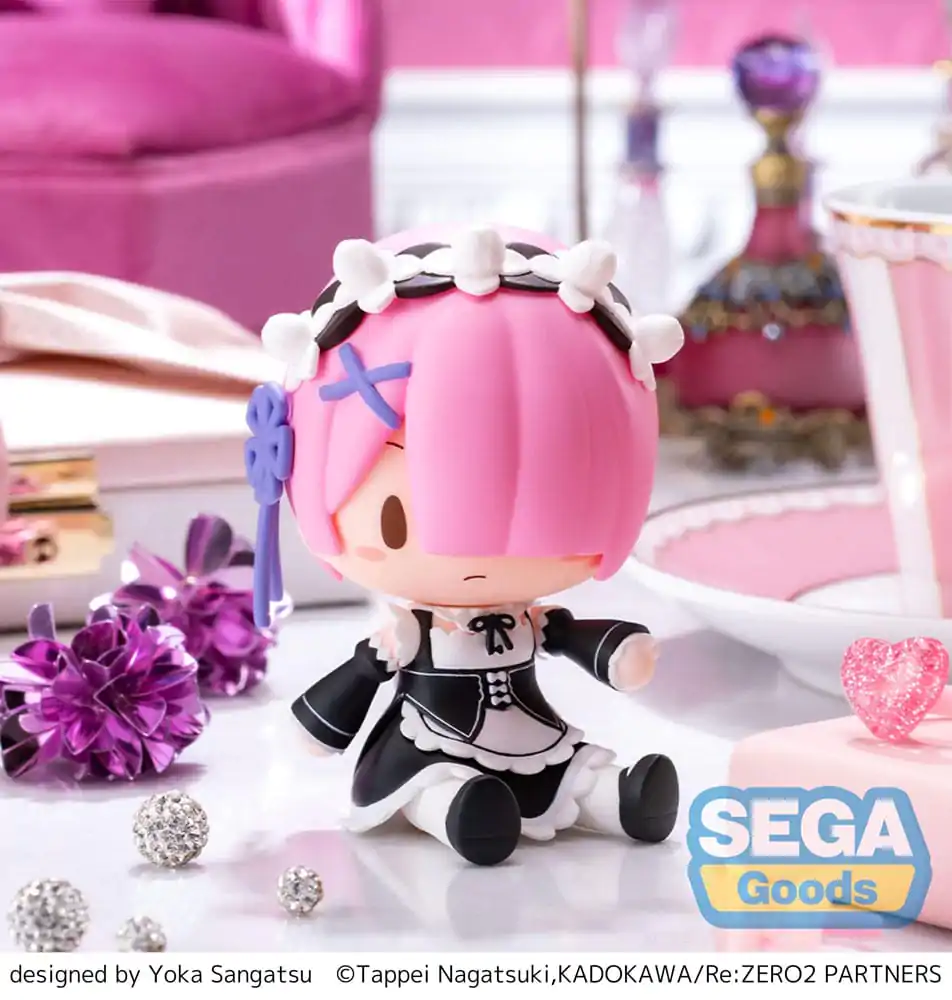 Re:Zero Starting Life in Another World Fuwa Petit Chibi Figure Ram 8 cm product photo