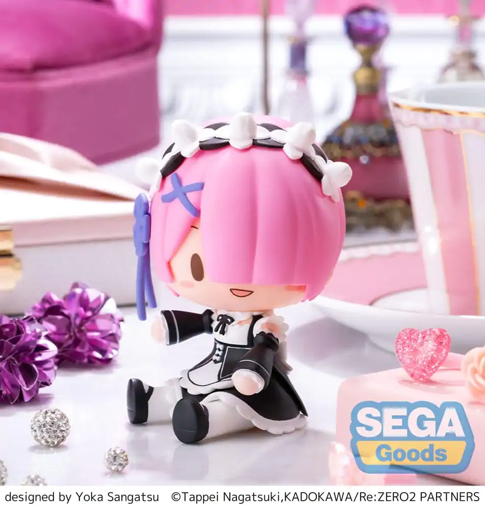 Re:Zero Starting Life in Another World Fuwa Petit Chibi Figure Ram 8 cm product photo