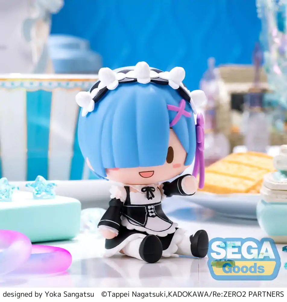 Re:Zero Starting Life in Another World Fuwa Petit Chibi Figure Rem 8 cm termékfotó