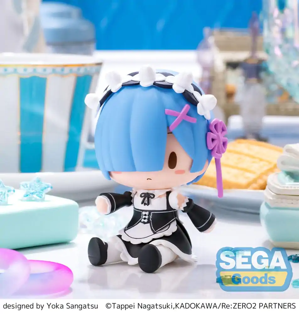 Re:Zero Starting Life in Another World Fuwa Petit Chibi Figure Rem 8 cm termékfotó