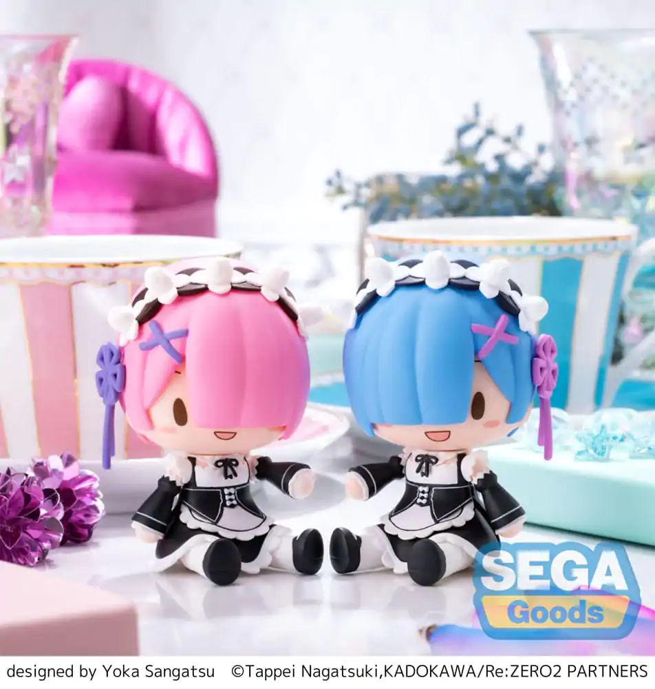 Re:Zero Starting Life in Another World Fuwa Petit Chibi Figure Rem 8 cm termékfotó