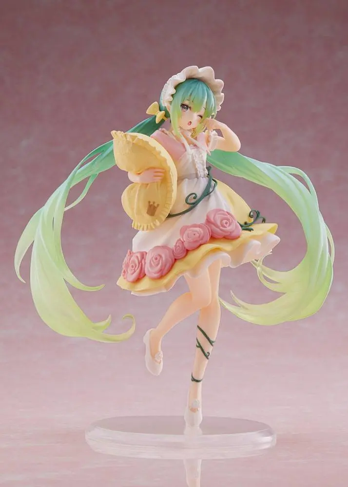 Hatsune Miku PVC Statue Hatsune Miku Wonderland Figure Sleeping Beauty product photo
