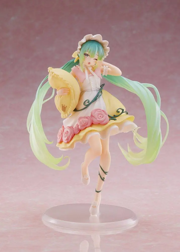 Hatsune Miku PVC Statue Hatsune Miku Wonderland Figure Sleeping Beauty product photo