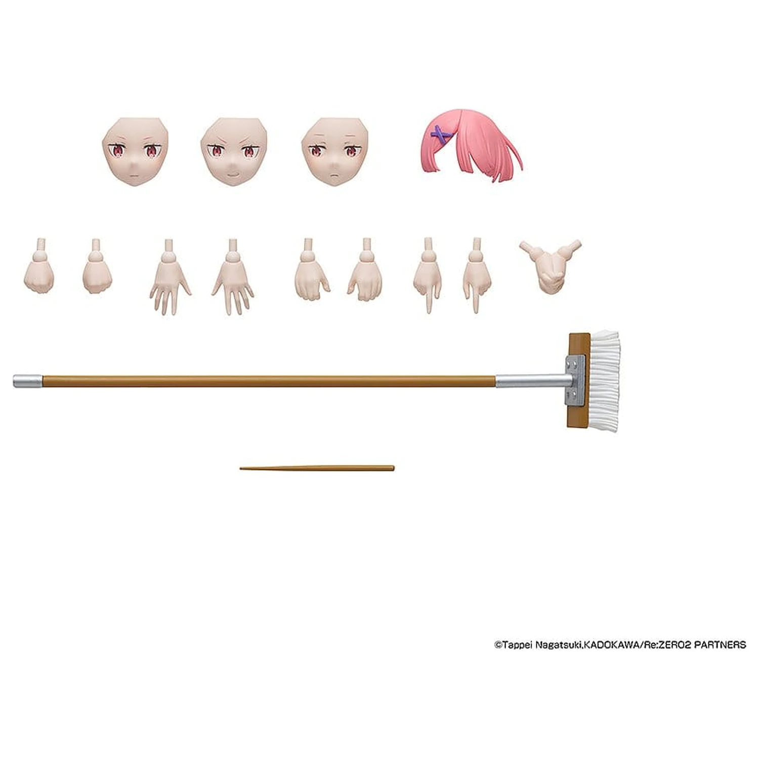 Re:ZERO -Starting Life in Another World- Kadokawa Plastic Model Series Plastic Model Kit Ram 16 cm product photo