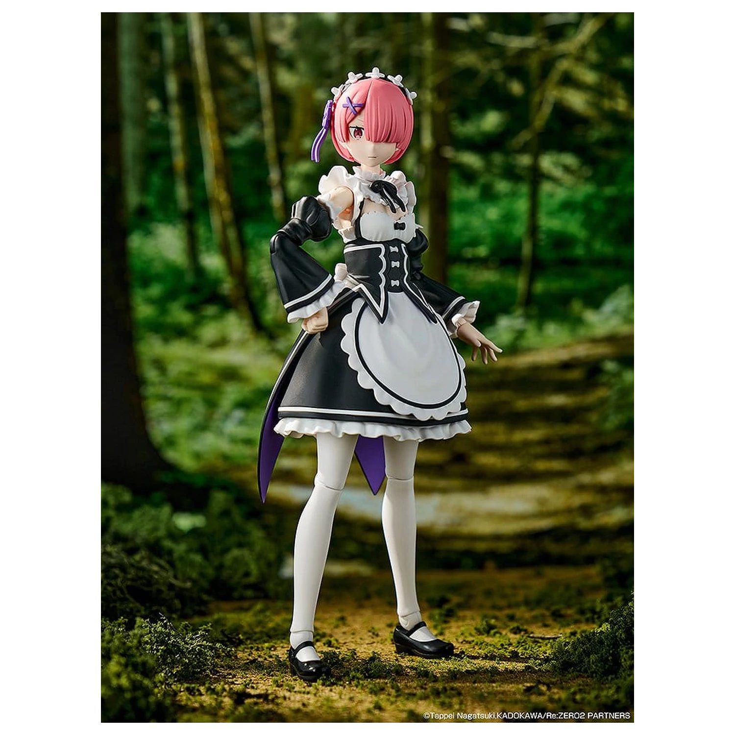 Re:ZERO -Starting Life in Another World- Kadokawa Plastic Model Series Plastic Model Kit Ram 16 cm product photo