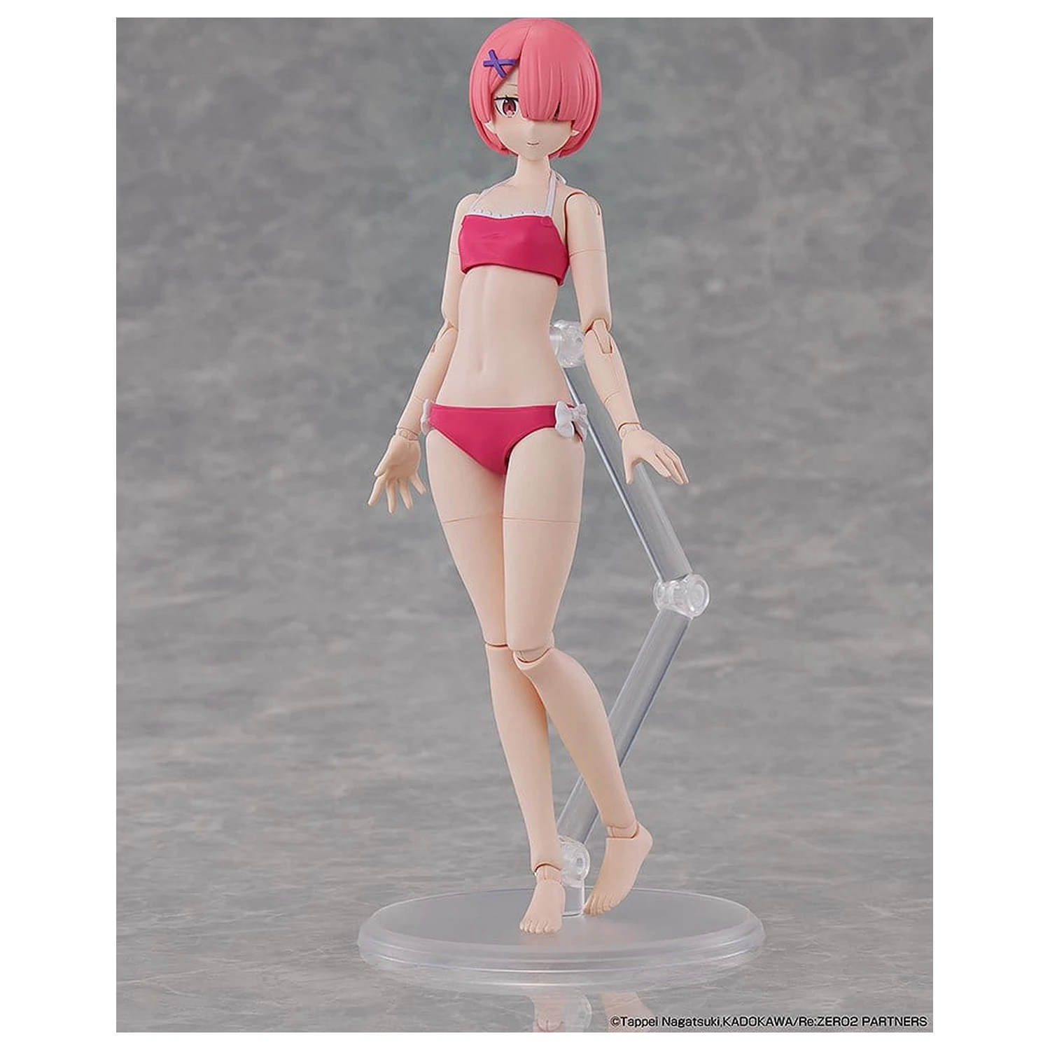 Re:ZERO -Starting Life in Another World- Kadokawa Plastic Model Series Plastic Model Kit Ram DX Ver. 16 cm product photo