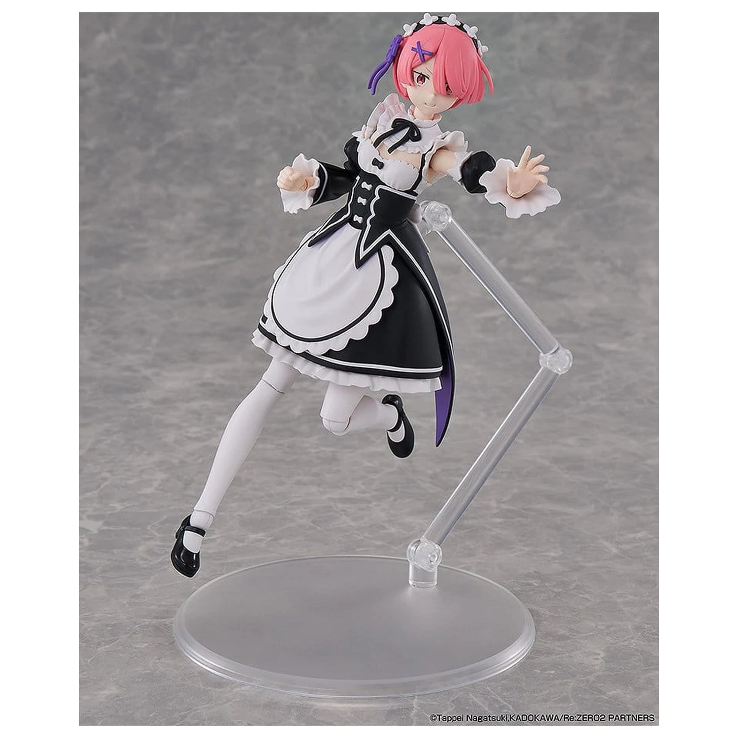 Re:ZERO -Starting Life in Another World- Kadokawa Plastic Model Series Plastic Model Kit Ram DX Ver. 16 cm product photo