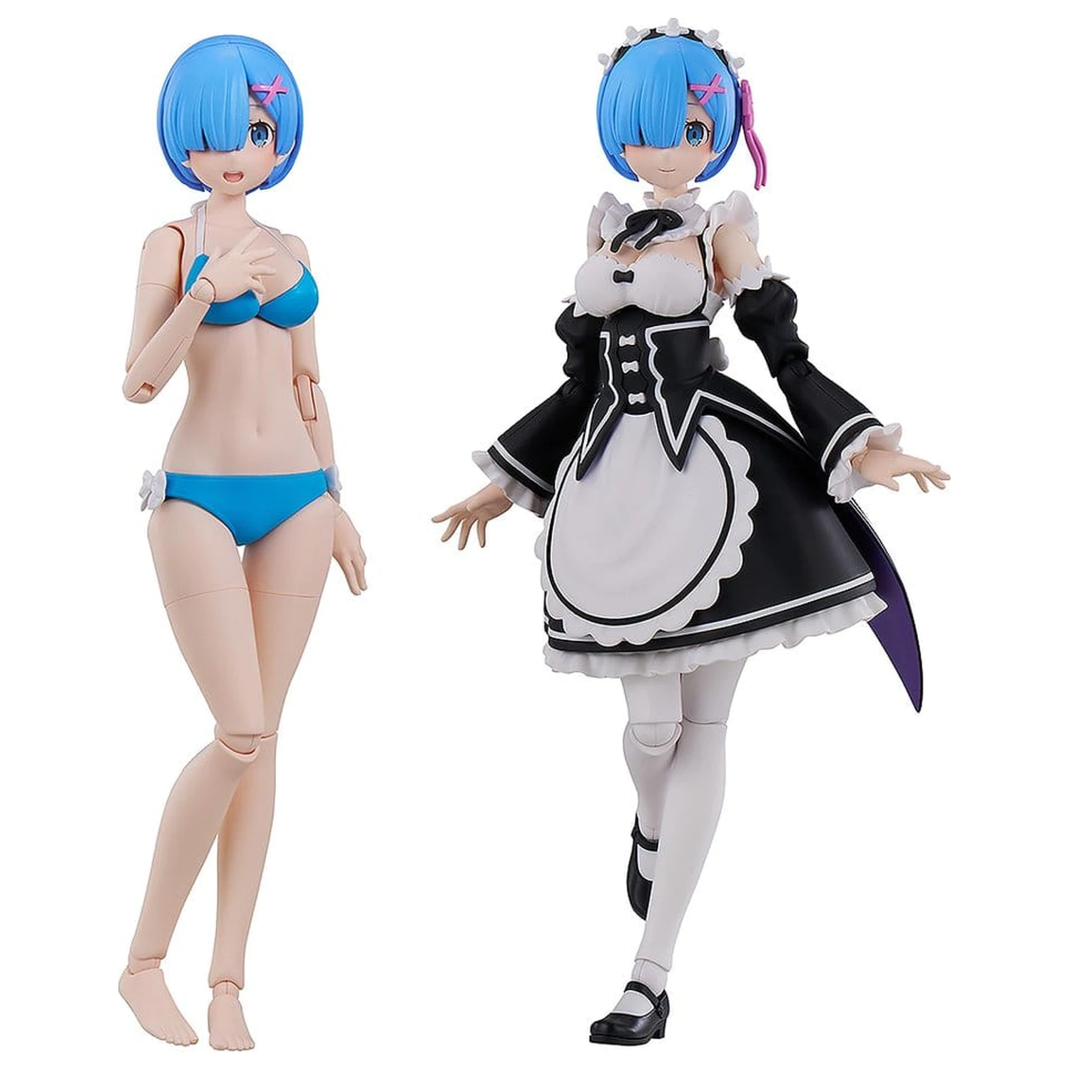 Re:ZERO -Starting Life in Another World- Kadokawa Plastic Model Series Plastic Model Kit Rem DX Ver. 16 cm product photo