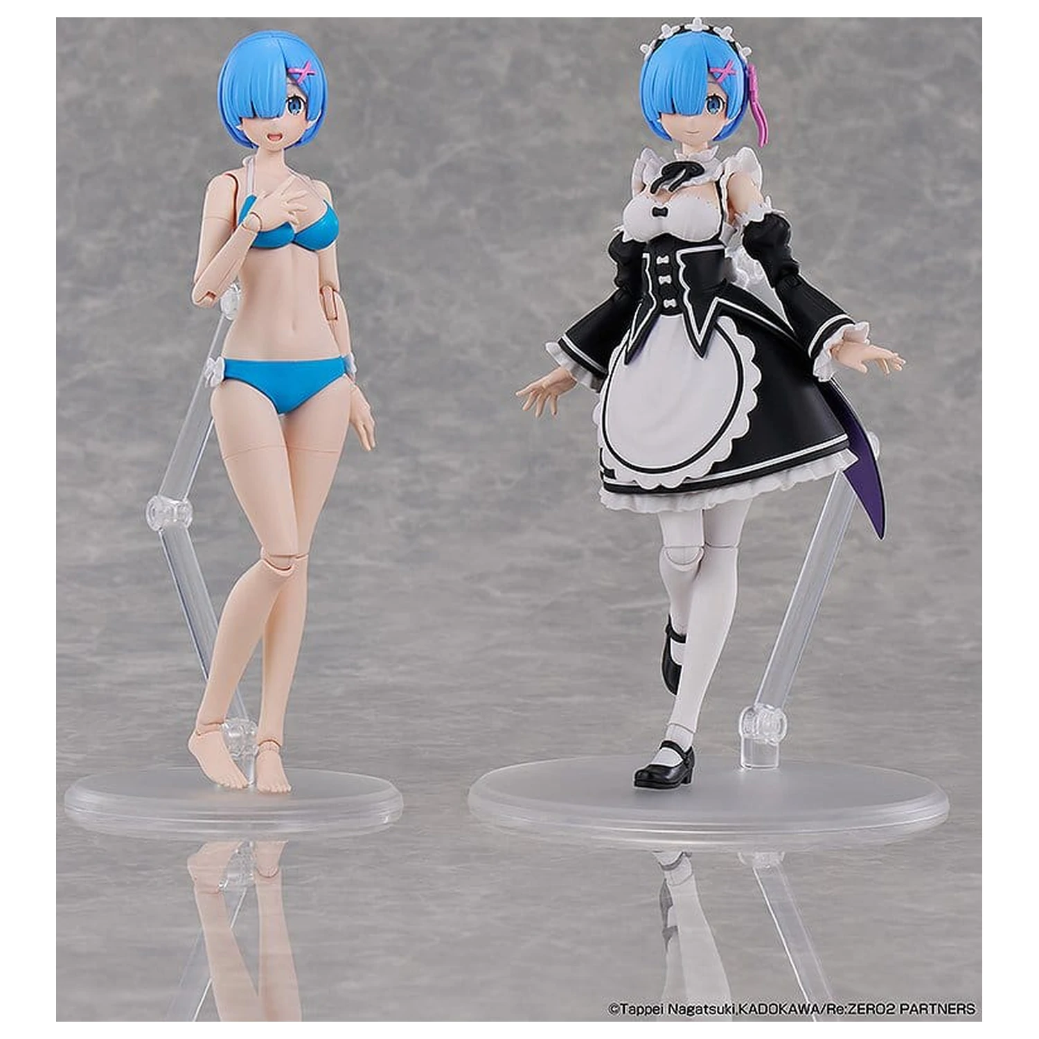 Re:ZERO -Starting Life in Another World- Kadokawa Plastic Model Series Plastic Model Kit Rem DX Ver. 16 cm product photo