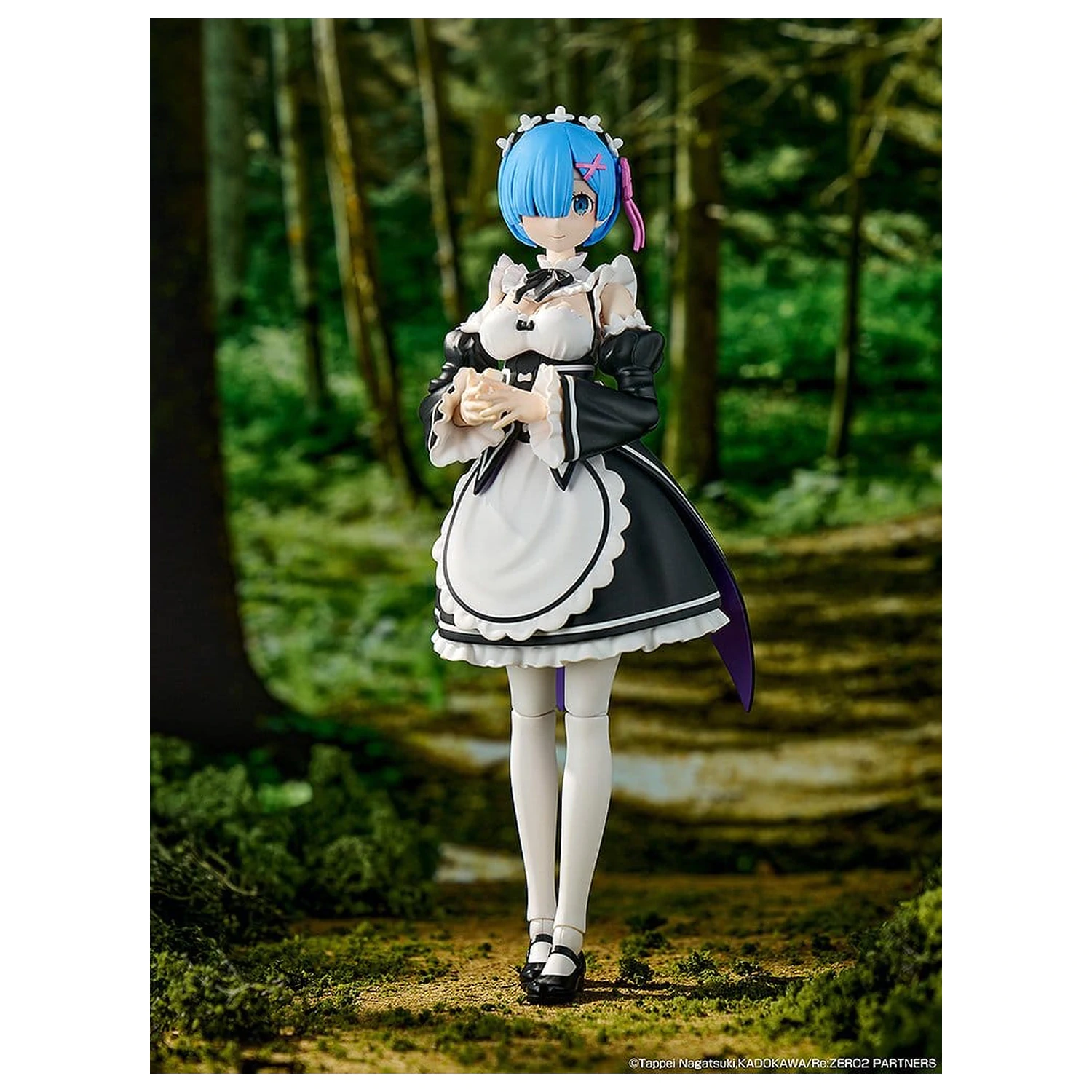 Re:ZERO -Starting Life in Another World- Kadokawa Plastic Model Series Plastic Model Kit Rem DX Ver. 16 cm product photo