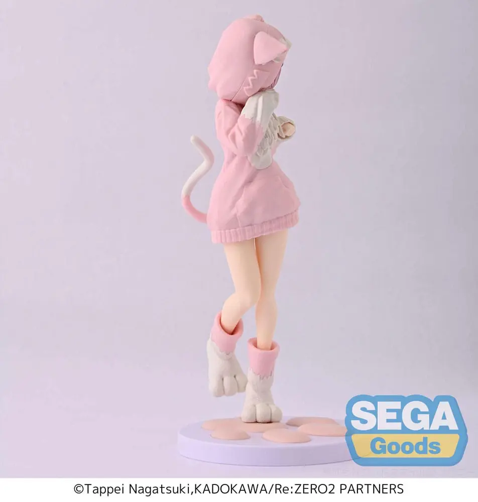 Re:Zero Starting Life in Another World Luminasta PVC Statue Ram Mofumofu Pack 21 cm product photo