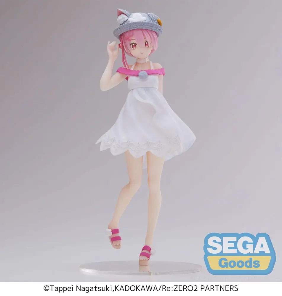 Re:Zero Starting Life in Another World Luminasta PVC Statue Ram Nyatsu Day 19 cm product photo