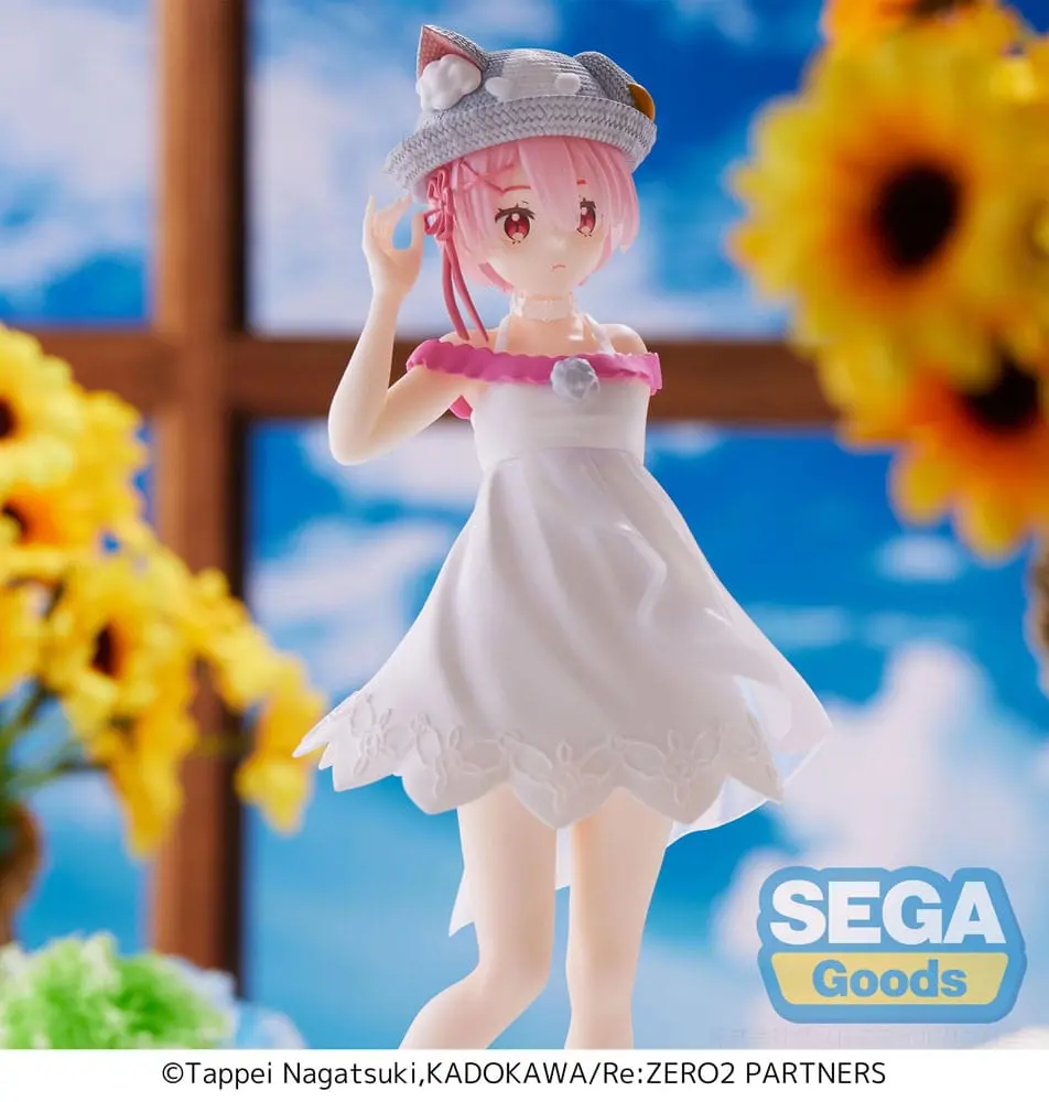 Re:Zero Starting Life in Another World Luminasta PVC Statue Ram Nyatsu Day 19 cm product photo