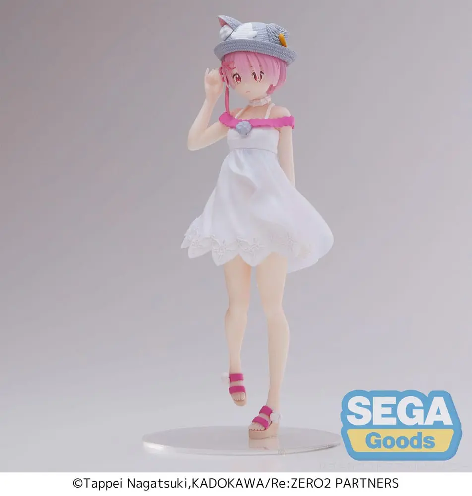 Re:Zero Starting Life in Another World Luminasta PVC Statue Ram Nyatsu Day 19 cm product photo