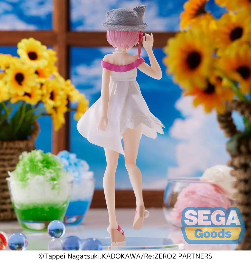 Re:Zero Starting Life in Another World Luminasta PVC Statue Ram Nyatsu Day 19 cm product photo