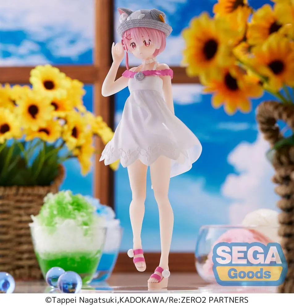 Re:Zero Starting Life in Another World Luminasta PVC Statue Ram Nyatsu Day 19 cm product photo