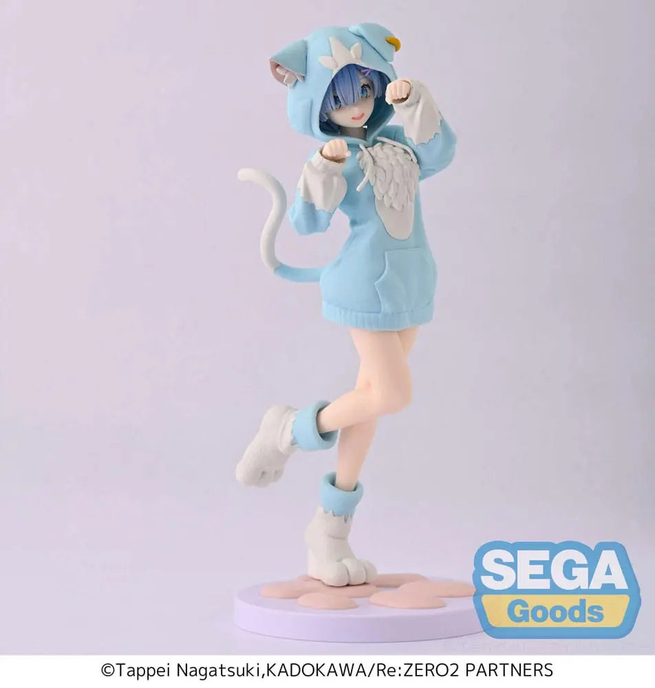 Re:Zero Starting Life in Another World Luminasta PVC Statue Rem Mofumofu Pack 21 cm product photo