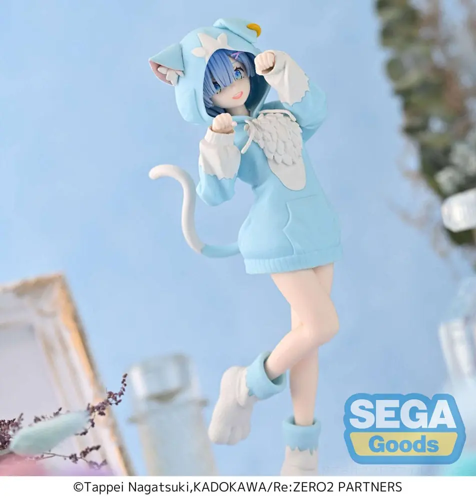 Re:Zero Starting Life in Another World Luminasta PVC Statue Rem Mofumofu Pack 21 cm product photo