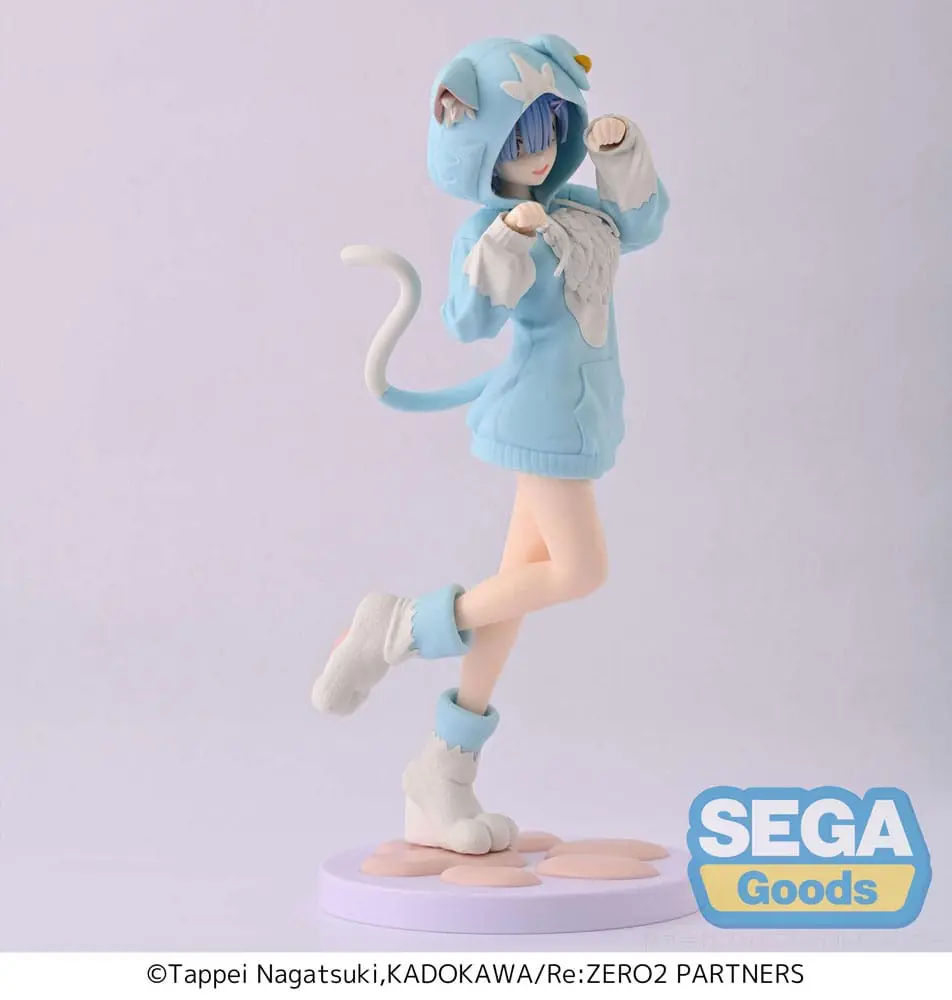 Re:Zero Starting Life in Another World Luminasta PVC Statue Rem Mofumofu Pack 21 cm product photo