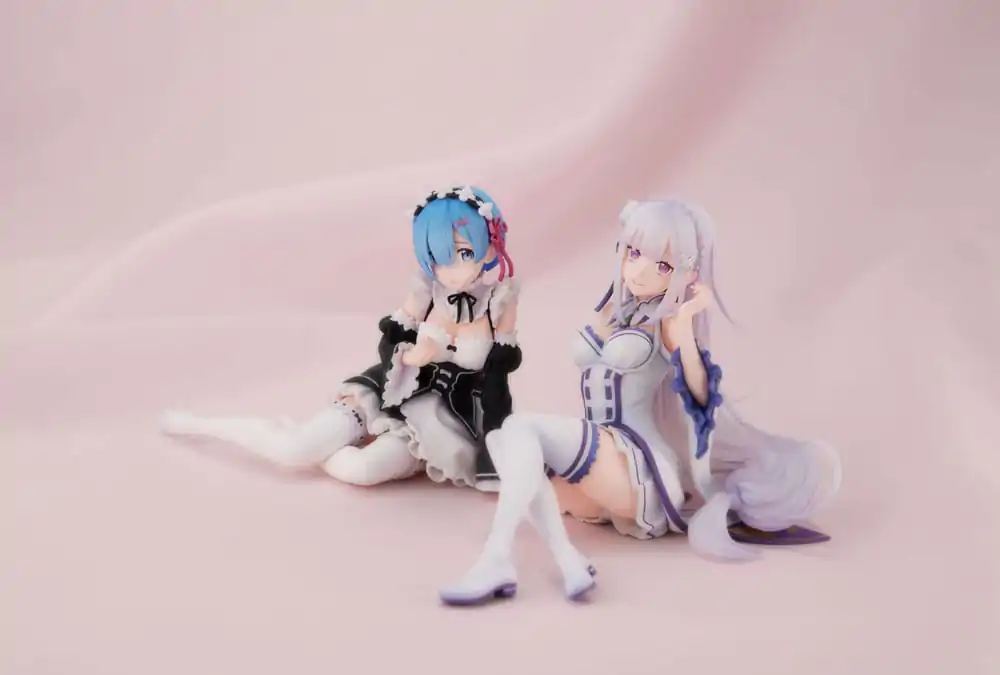 Re:ZERO Starting Life in Another World Melty Princess PVC Statue Emilia Palm Size 9 cm product photo