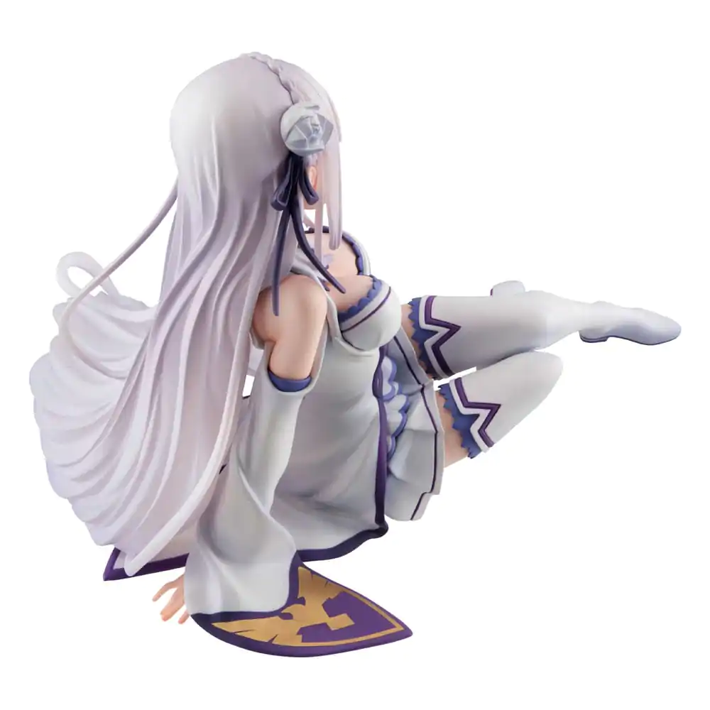 Re:ZERO Starting Life in Another World Melty Princess PVC Statue Emilia Palm Size 9 cm product photo