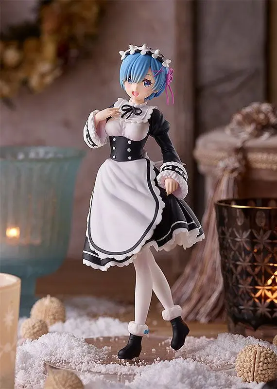 Re: Zero Starting Life in Another World PVC Statue Pop Up Parade Rem: Ice Season Ver. 17 cm product photo