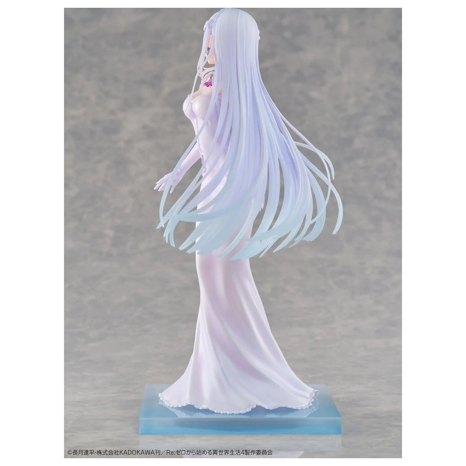 Re:ZERO -Starting Life in Another World- PVC Figure 1/7 Emilia Wedding dress Ver. 24 cm product photo