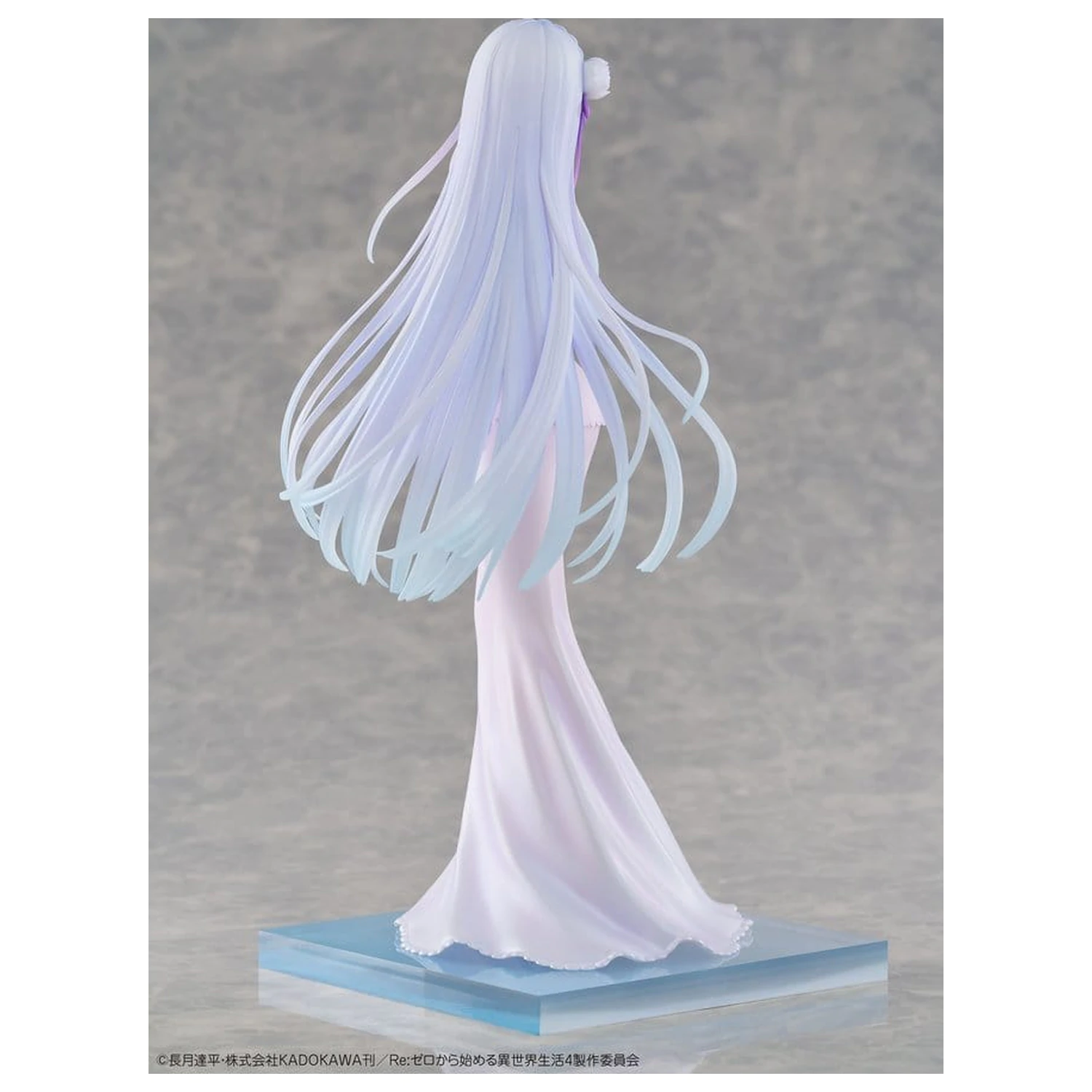Re:ZERO -Starting Life in Another World- PVC Figure 1/7 Emilia Wedding dress Ver. 24 cm product photo