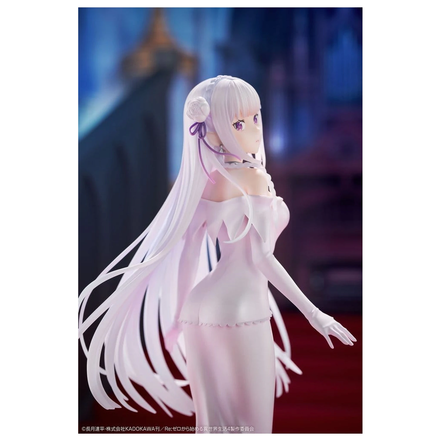Re:ZERO -Starting Life in Another World- PVC Figure 1/7 Emilia Wedding dress Ver. 24 cm product photo