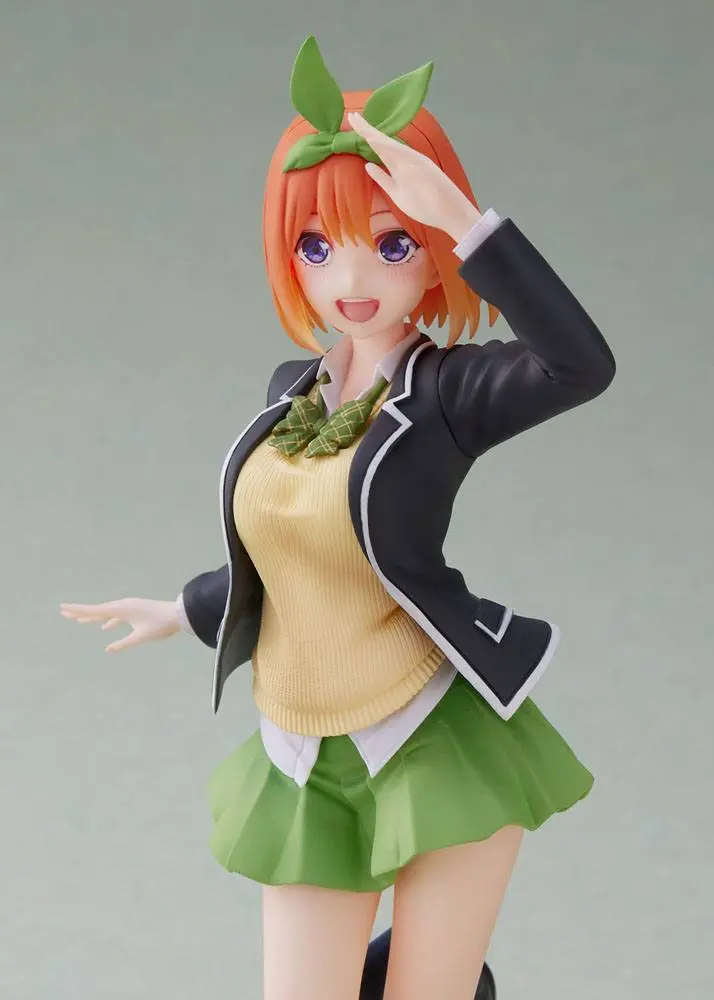 The Quintessential Quintuplets PVC Statue Yotsuba Nakano Uniform Ver. Renewal Edition termékfotó