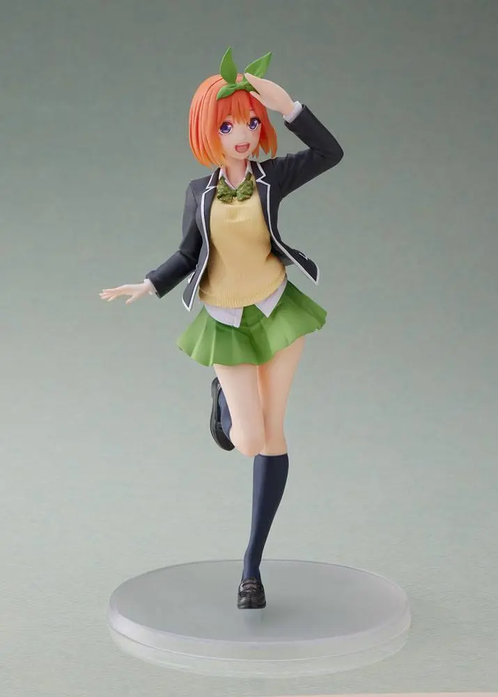 The Quintessential Quintuplets PVC Statue Yotsuba Nakano Uniform Ver. Renewal Edition termékfotó