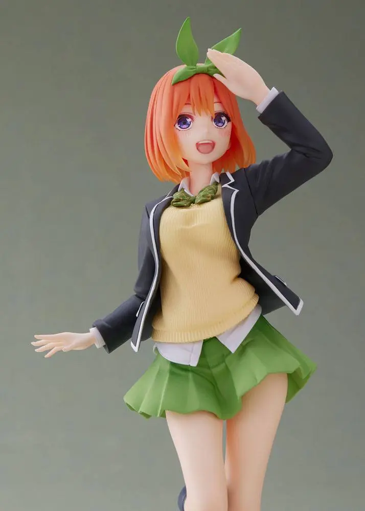 The Quintessential Quintuplets PVC Statue Yotsuba Nakano Uniform Ver. Renewal Edition termékfotó