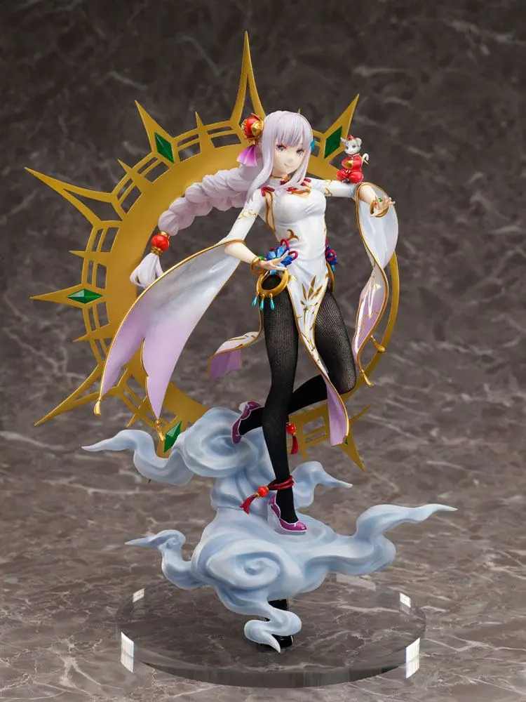 Re:ZERO -Starting Life in Another World- PVC Statue 1/7 Emilia China Dress Ver. 38 cm product photo