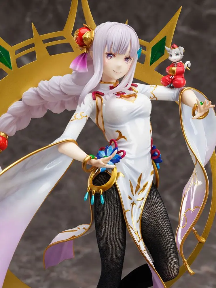 Re:ZERO -Starting Life in Another World- PVC Statue 1/7 Emilia China Dress Ver. 38 cm product photo