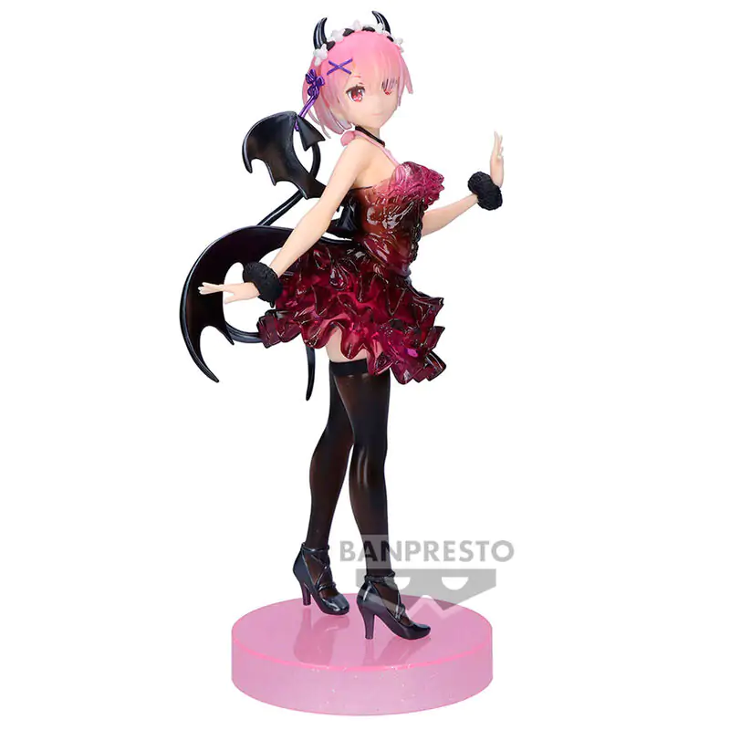 Re:Zero Starting Life in Another World Ram Clear & Dressy figure 22cm termékfotó