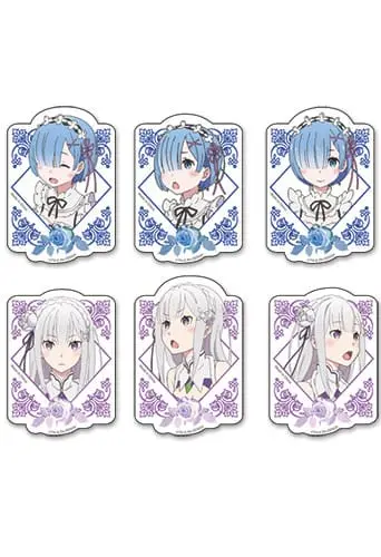 Re:Zero Starting Life in Another World Sticker set Rem &amp; Emilia product photo