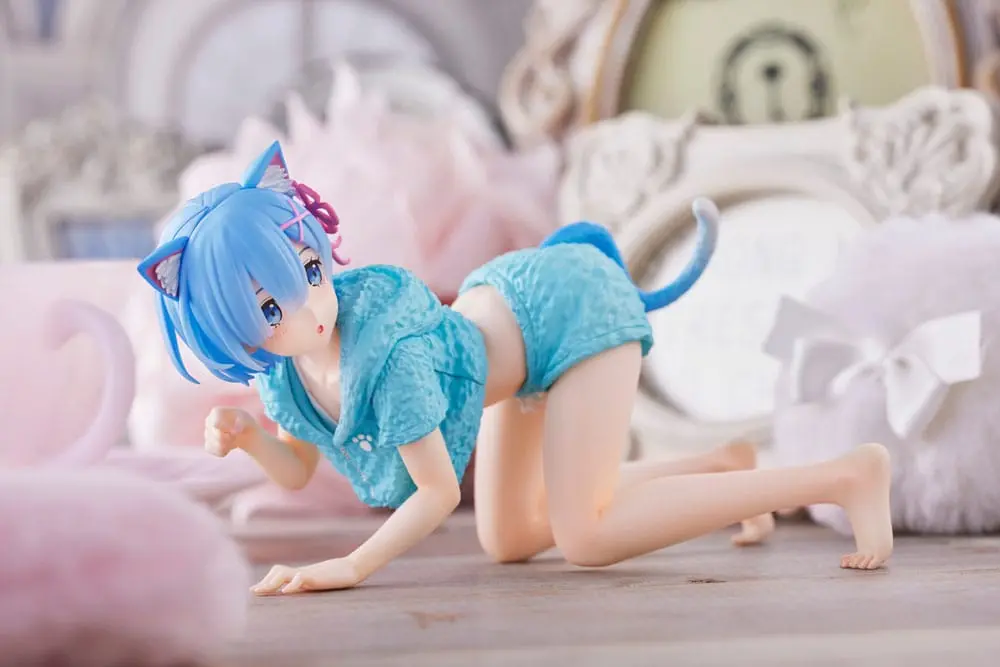 Re:Zero - Starting Life in Another World PVC Statue Rem Cat Roomwear Version termékfotó