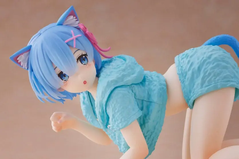 Re:Zero - Starting Life in Another World PVC Statue Rem Cat Roomwear Version termékfotó