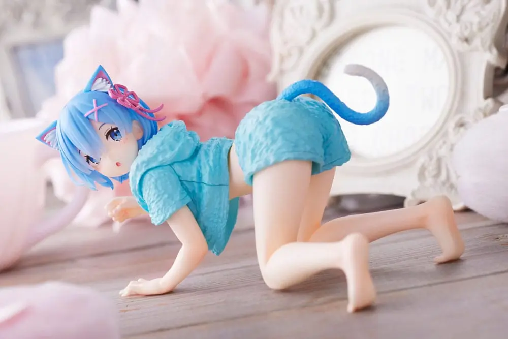 Re:Zero - Starting Life in Another World PVC Statue Rem Cat Roomwear Version termékfotó