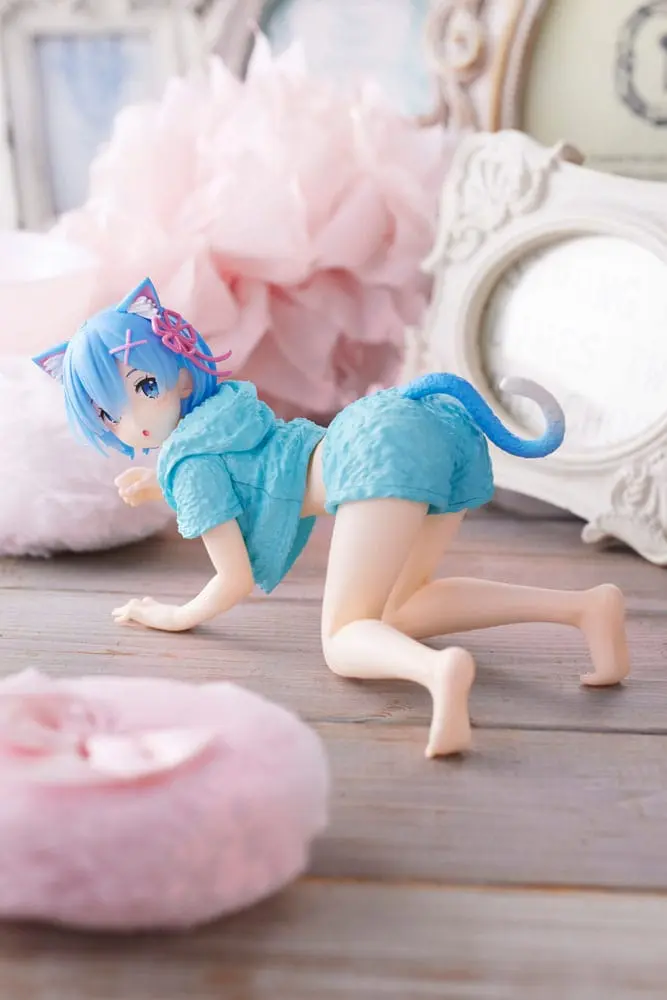 Re:Zero - Starting Life in Another World PVC Statue Rem Cat Roomwear Version termékfotó