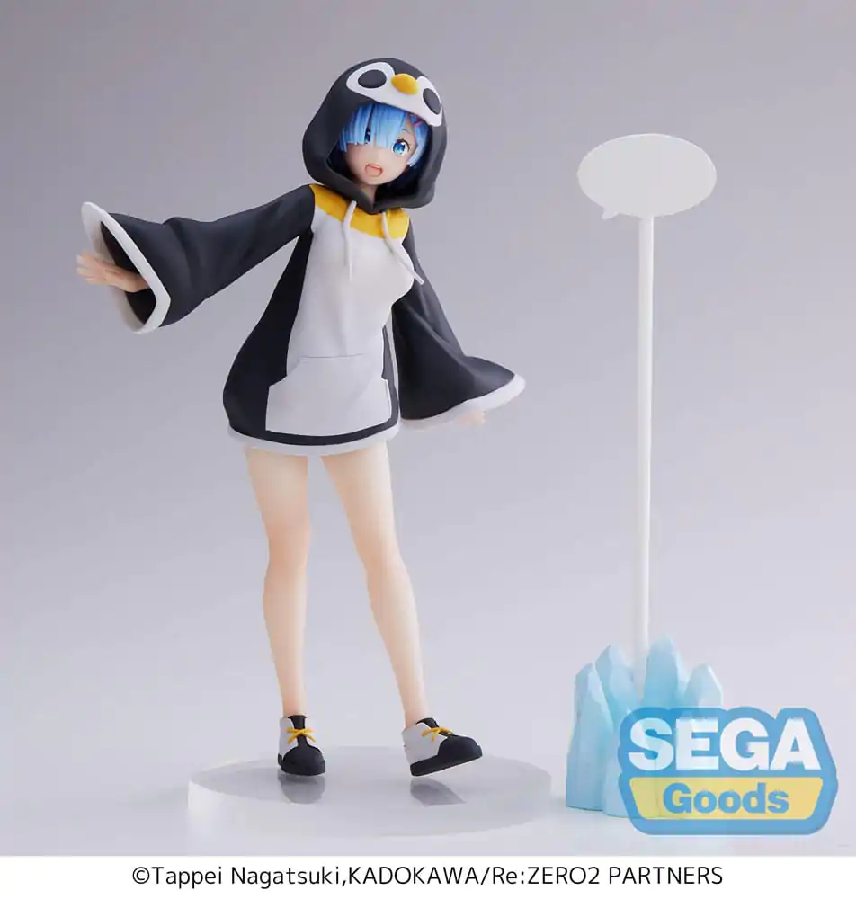 Re:Zero Starting Life in Another World PVC statue Rem Kotoriasobi blue (re-run) 20 cm product photo