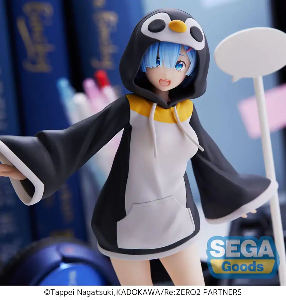 Re:Zero Starting Life in Another World PVC statue Rem Kotoriasobi blue (re-run) 20 cm product photo