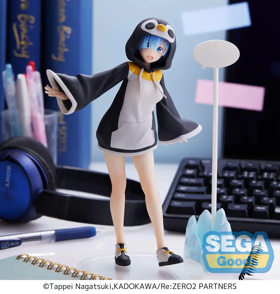 Re:Zero Starting Life in Another World PVC statue Rem Kotoriasobi blue (re-run) 20 cm product photo